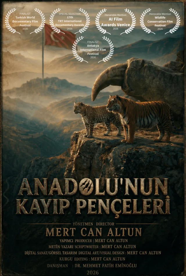 Anadolu’nun Kayıp Pençeleri Kapak Afişi