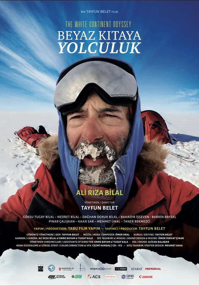 Beyaz Kıtaya Yolculuk Kapak Afişi