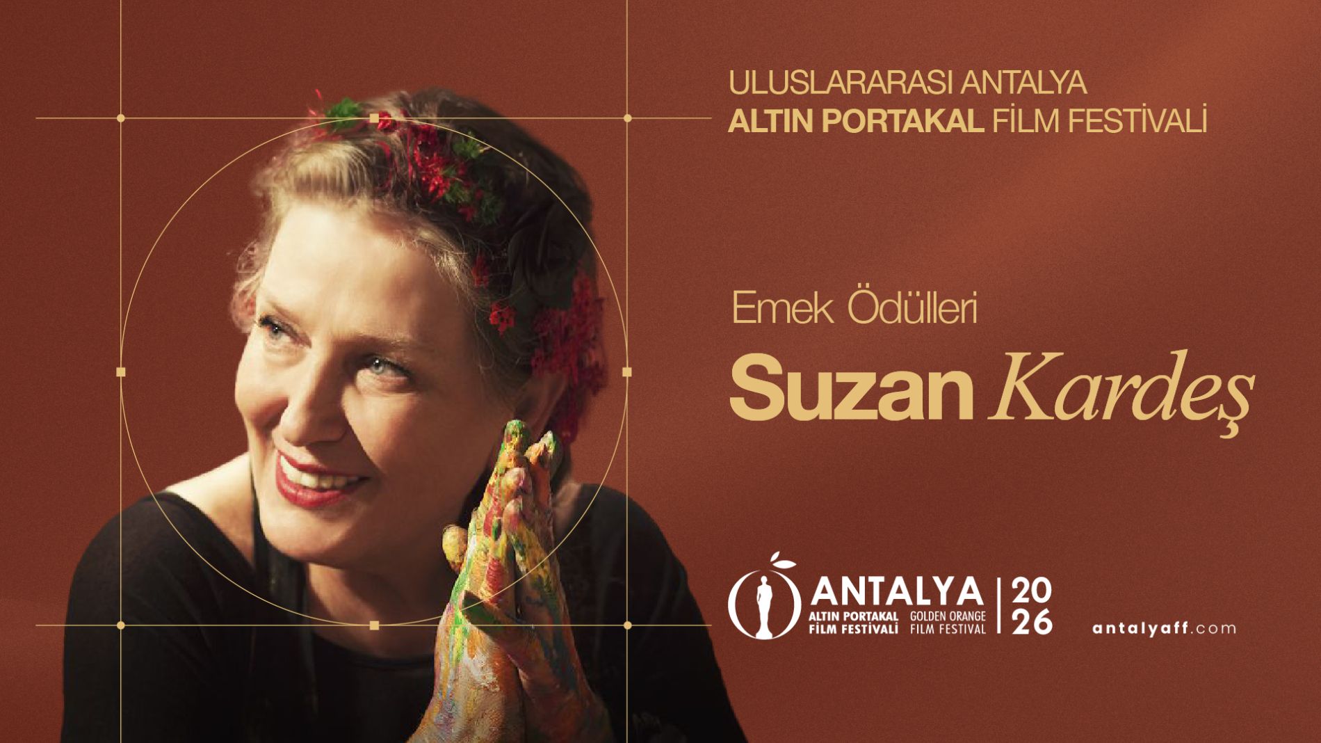 Altın Portakal’da Suzan Kardeş’e Sinema Emek Ödülü 