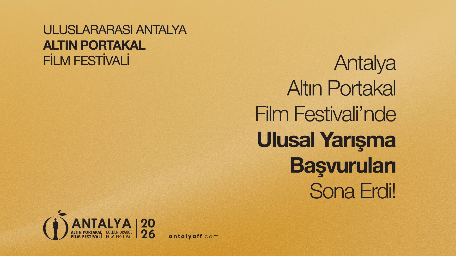 Antalya Altın Portakal Film Festivali’nde Ulusal Yarışma Başvuruları Sona Erdi!