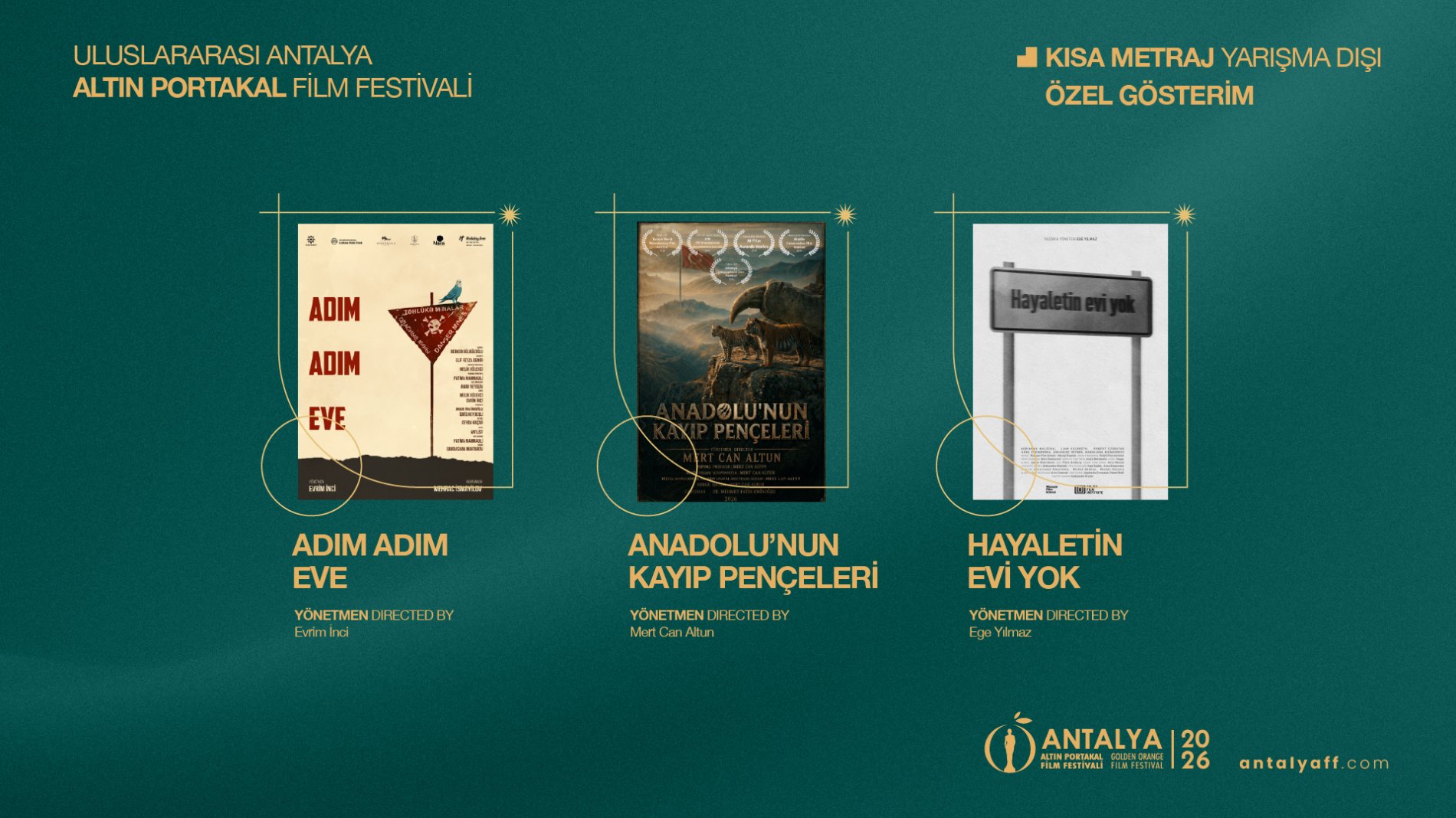 Altın Portakal’da Kısa ve Belgesel’de Yarışma Dışı Filmler Açıklandı!