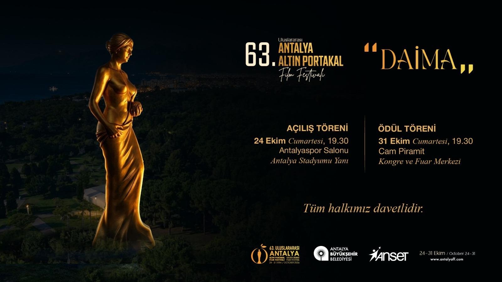 63. Altın Portakal’da Sinema Şöleni Başlıyor!